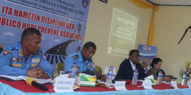 MTC Promove Dekreitu Lei ba Utilizasaun Estrada ho seguru