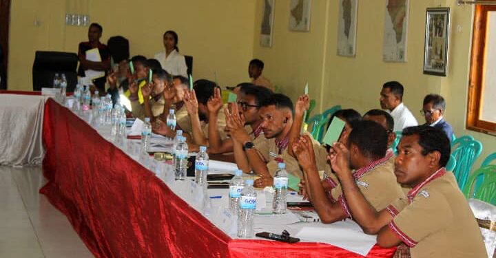 Lideransa Komunitáriu  Ainaro Vota A-favor Implementa Lei tara Bando