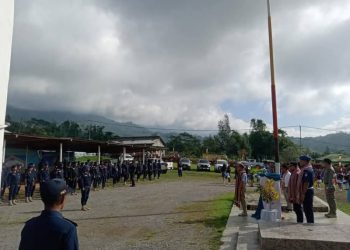 Komando PNTL Sei Hahu Infrastruktura Kuartel 1 no eskuadra 2 Iha Ainaro nomos sei Rekruta Kadetas 500