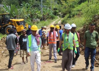 PAM Hala’o Lansamentu Konstrusaun Estrada Plum Conrete Kilo Metru Tolu Iha Manutaci