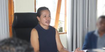 PAM Ainaro Husu Funsionariu Uniforme Ho Tais Iha Eventu Nasional Sira