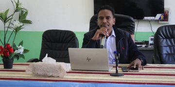 Diretór Servisu Saúde Munisípiu Ainaro Hala’o Enkontru, Abertura Reflesaun Ba Dezempeñu Manuál Ijiene