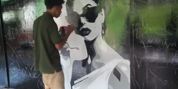 Juvencio Amorin: Estudante Enjeñaria Ida Ne’ebé Deskobre Ninia Identidade Liu Husi Pintura