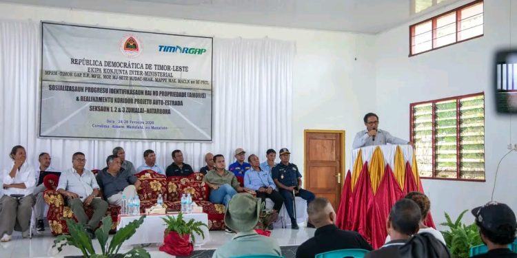 TIMOR GAP Atualiza Progresu Identifikasaun Auto-Estrada Zumalai-Natarbora
