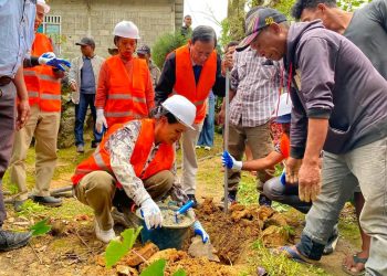 Konstrusaun Sistema Bee Mos Iha Suku Mulo Ofisialmente Lansa Husi PAM