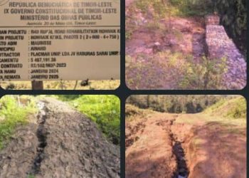 Kompania Abandona Projetu Estrada Suco Aituto, Komunidade Ejiji Atuasaun Governu
