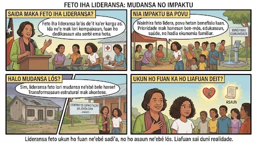 Futuru Lideransa Feto iha Timor-Leste Lidera ho Fuan ka Kaer metin ba Poder?